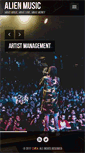 Mobile Screenshot of alienmusic.net